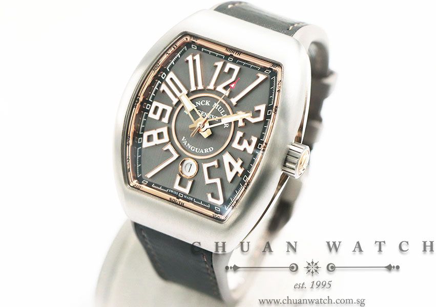 Franck Muller Vanguard Titanium-Gold V 45 SC DT TT BR 5N - Image 2