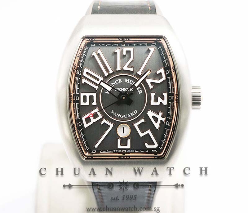 Franck Muller Vanguard Titanium-Gold V 45 SC DT TT BR 5N