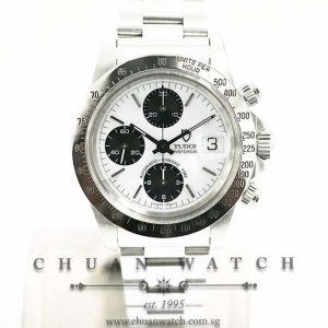 Tudor Oysterdate Chronograph Big Block 40mm 79180 Panda - Discontinued