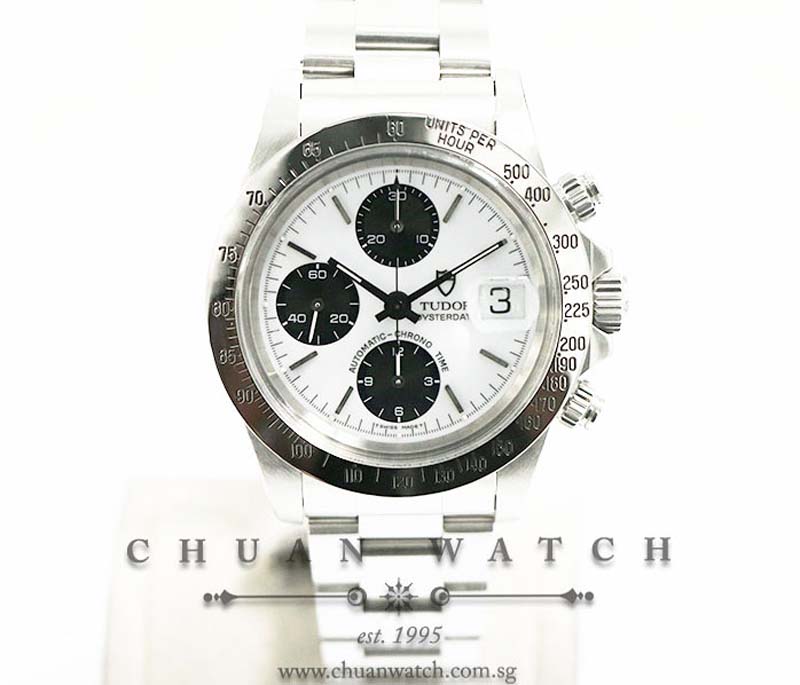 Tudor Oysterdate Chronograph Big Block 40mm 79180 Panda - Discontinued