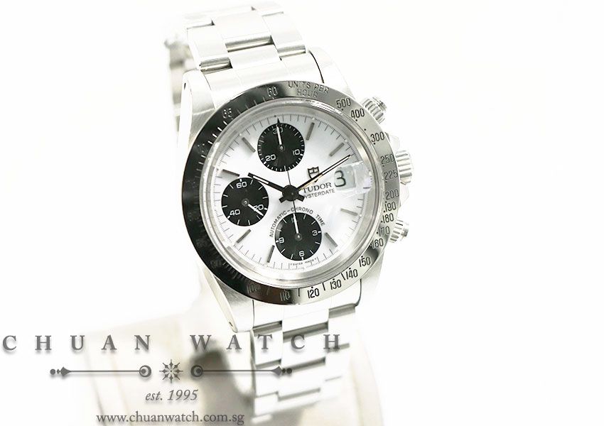 Tudor Oysterdate Chronograph Big Block 40mm 79180 Panda - Discontinued - Image 3