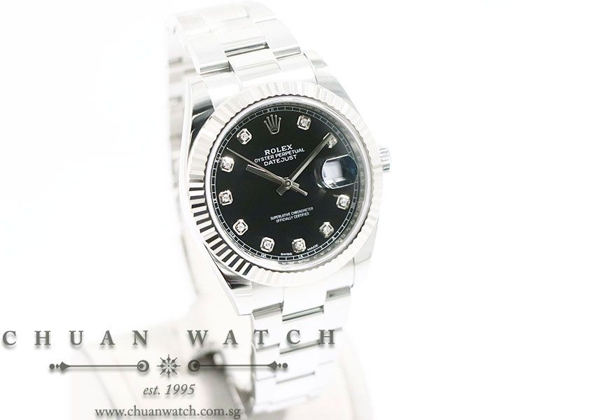 Rolex DateJust 41 126334 Black Diamonds - Image 3