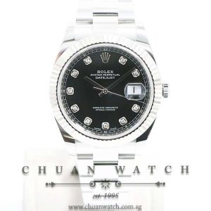 Rolex DateJust 41 126334 Black Diamonds