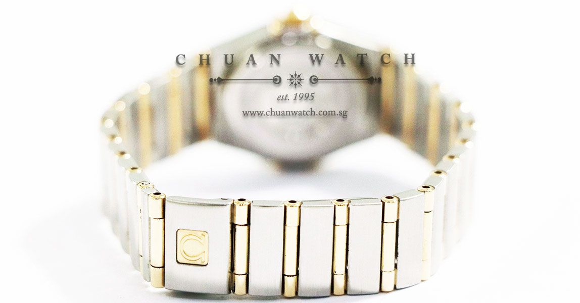 Omega Ladies Mini Constellation 95 Two-Tone Quartz 22.5mm 1262.10.00 - Discontinued - Image 4