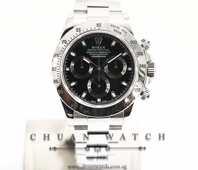 Rolex Cosmograph Daytona 116520 Black - Discontinued