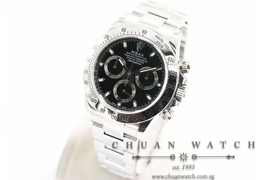 Rolex Cosmograph Daytona 116520 Black - Discontinued - Image 2