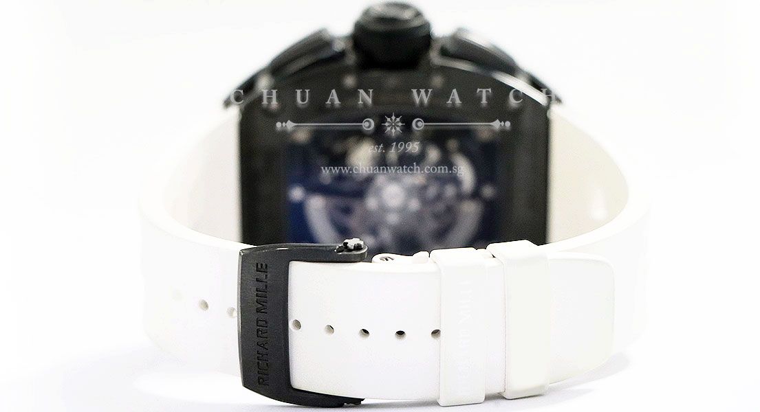 Richard Mille RM011 DLC White Gold/Titanium Top Diamonds Asia Edition - Limited Edition of 10 Pieces Only - Image 4