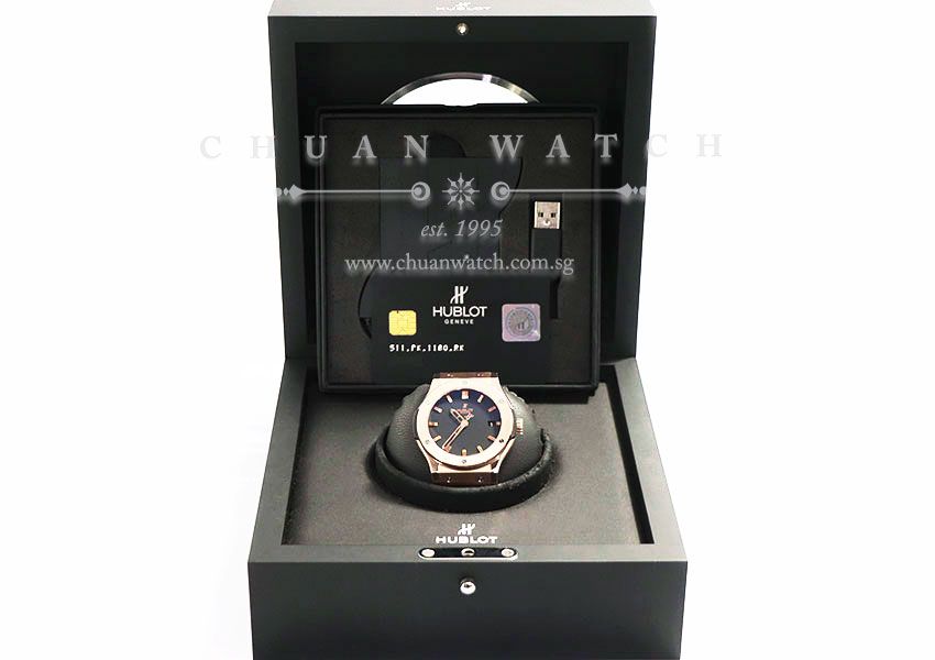 Hublot Classic Fusion Rose Gold Black 45mm 511.PX.1180.RX - Discontinued - Image 3