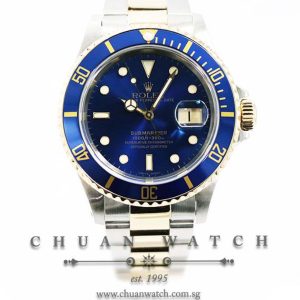 Rolex Submariner Two-Tone 16613 Blue Tritium - Discontinued