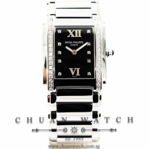 Patek Philippe Ladies Twenty~4 Quartz 4910/10A-001 Forever Black - Discontinued