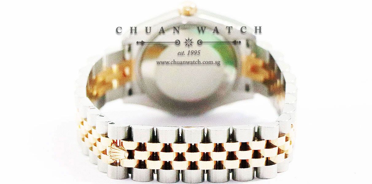 Rolex Boys DateJust Two-Tone 31mm 178271 White Roman - Discontinued - Image 2
