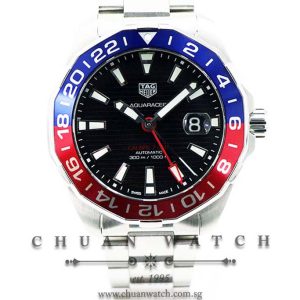 Tag Heuer Aquaracer Calibre 7 GMT Pepsi 43mm WAY201F
