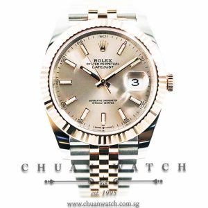 Rolex DateJust 41 Two-Tone 126331 Sundust Index