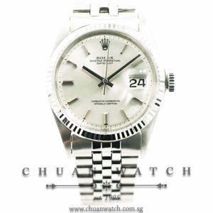Rolex Vintage Gents DateJust 36mm 1601 Silver Pie-Pan Index - Discontinued