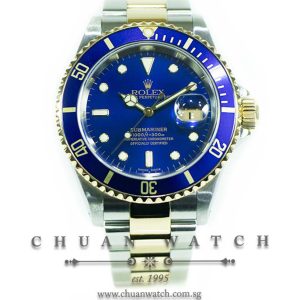 Rolex Submariner Date Two-Tone 16613 Blue - Discontinued