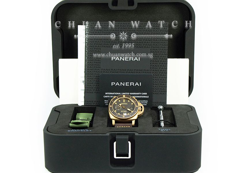 Panerai Submersible 1950 3-Days Bronzo 47mm Pam 968 W - Image 3