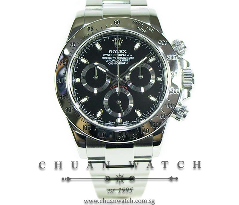Rolex Cosmograph Daytona 116520 Black - Discontinued