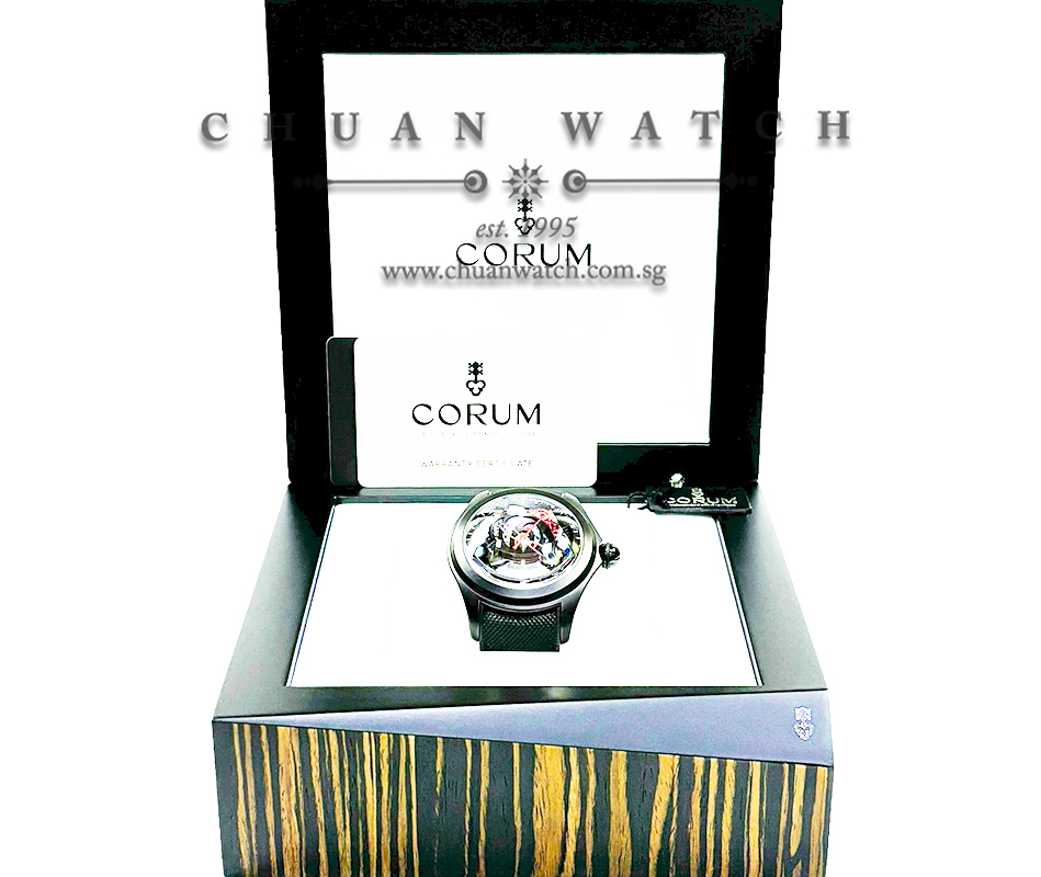 Corum Bubble 47 x Aiiroh PVD-Steel 082.320.98/0601-AI10 (Limited Edition of 88 Pieces Only) - Image 4