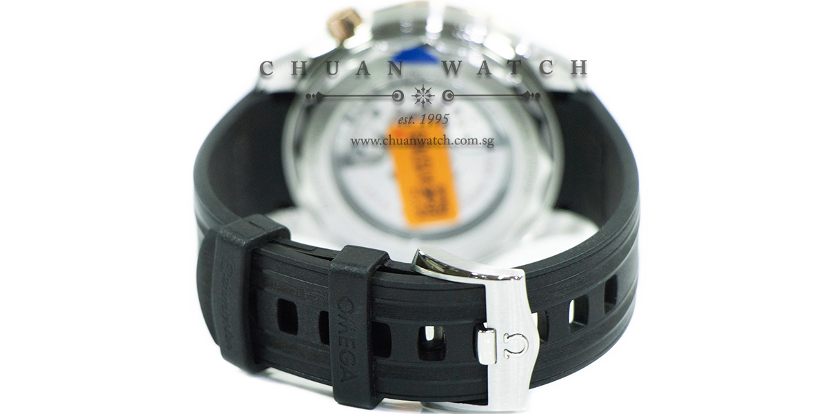 Omega Seamaster Diver 300M Co-Axial Master Chronometer Two-Tone 42mm 210.22.42.20.01.002 Black - Image 2