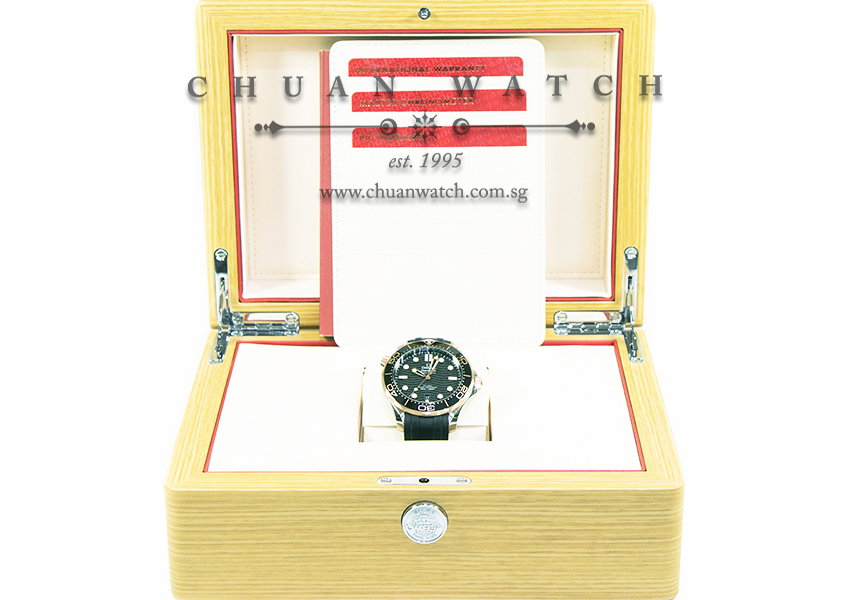 Omega Seamaster Diver 300M Co-Axial Master Chronometer Two-Tone 42mm 210.22.42.20.01.002 Black - Image 3