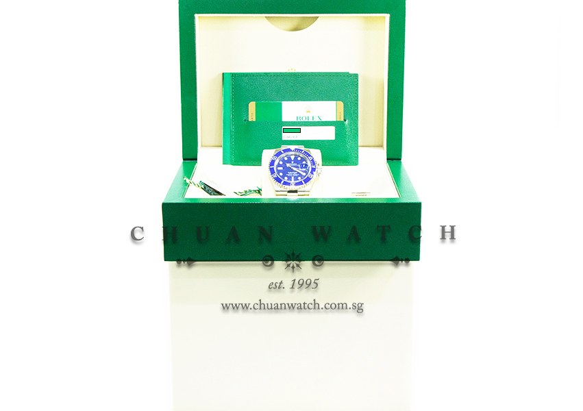 Rolex Submariner Date White Gold 116619LB Smurf - Discontinued - Image 3