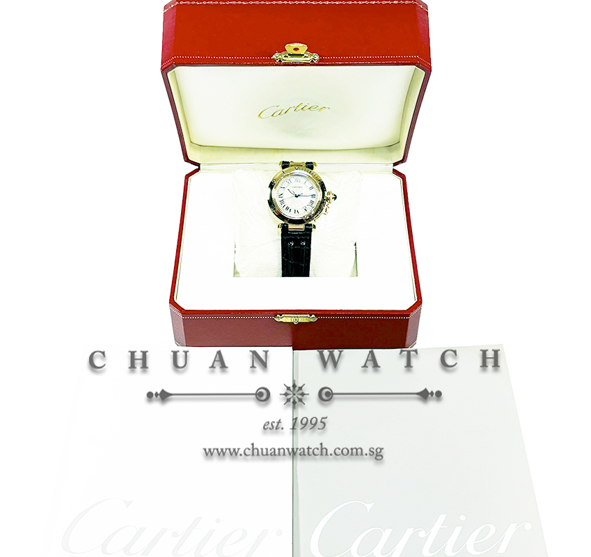 Cartier Pasha Medium Automatic Yellow Gold 36mm 1035 - Discontinued - Image 4