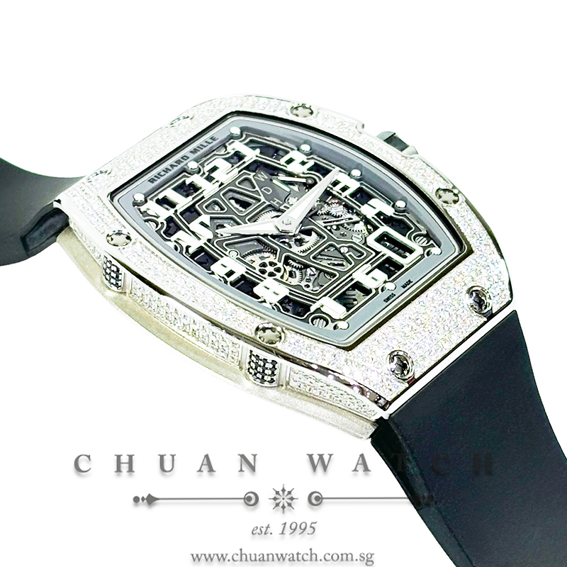 Richard Mille RM67-01 Extra Flat White Gold Full Diamonds - Image 2