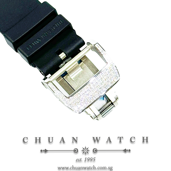 Richard Mille RM67-01 Extra Flat White Gold Full Diamonds - Image 4