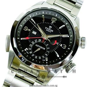 Tudor Heritage Advisor Alarm 42mm 79620T Black - Discontinued