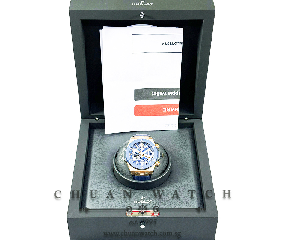 Hublot Big Bang Unico King Gold Blue Ceramic 42mm 441.OL.5181.RX - Image 4