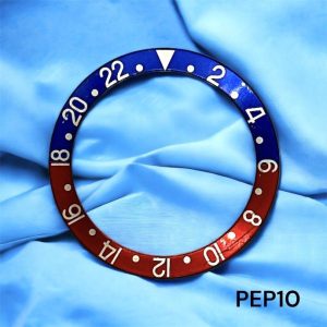 Original Rolex 1675 Blue Back GMT Master Pepsi Aluminum Bezel Insert