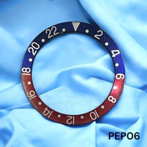 Original Rolex 1675 Blue Back GMT Master Pepsi Aluminum Bezel Insert