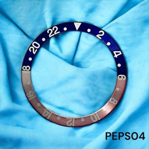 Original Rolex 16710 Blue Back GMT Master Pepsi Aluminum Bezel Insert