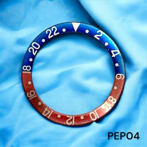 Original Rolex 1675 Blue Back GMT Master Pepsi Aluminum Bezel Insert