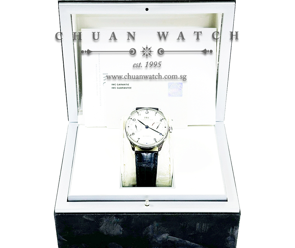IWC Portuguese 7-Days 42.3mm IW500107 Silver - Discontinued - Image 4
