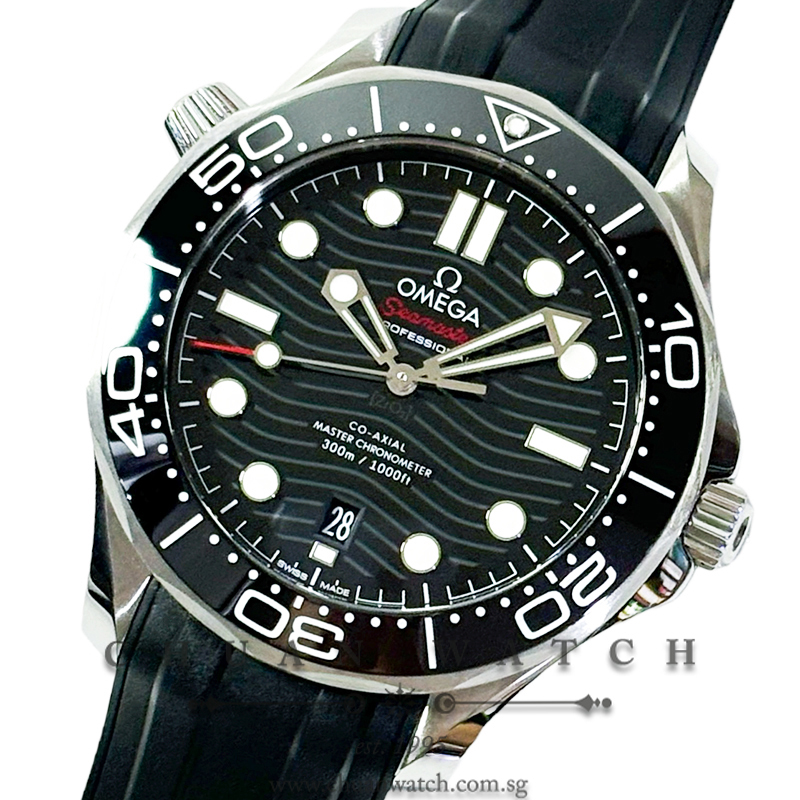 Omega Seamaster Diver 300M Co-Axial Master Chronometer 42mm 210.32.42.20.01.001 Black