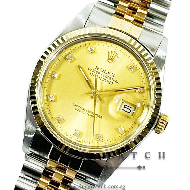 rolex two tone 36mm