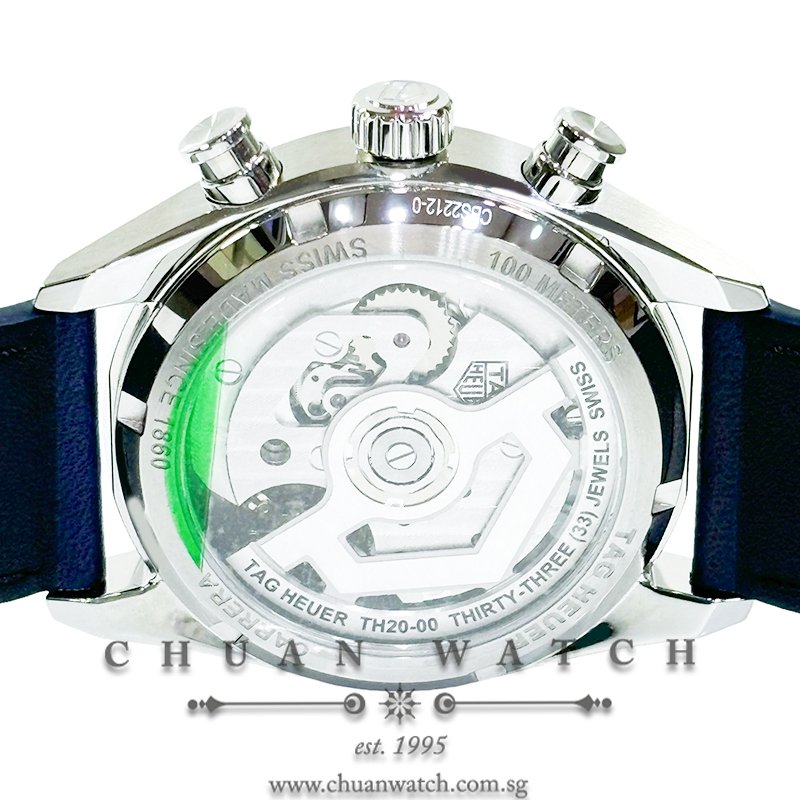 Tag Heuer Carrera Chronograph Automatic Blue 39mm CBS2212 - Image 2