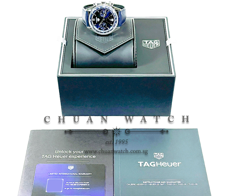 Tag Heuer Carrera Chronograph Automatic Blue 39mm CBS2212 - Image 4