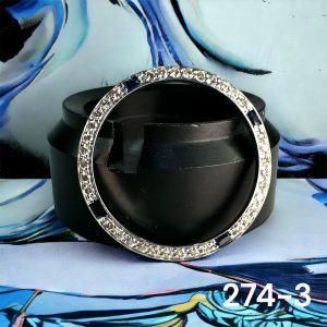 Custom DateJust 31mm White Gold Diamond Bezel