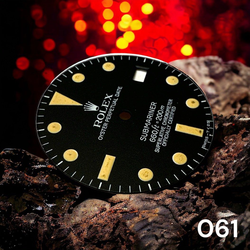 Original Rolex 1680 Vintage Submariner Tritium Dial Spare Part - Image 2