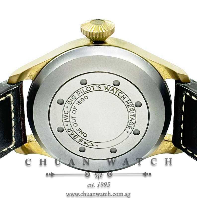 IWC Big Pilot's Watch Heritage Bronze 46.2mm IW501005 (Limited Edition of 1500 Pieces Only) - Image 2