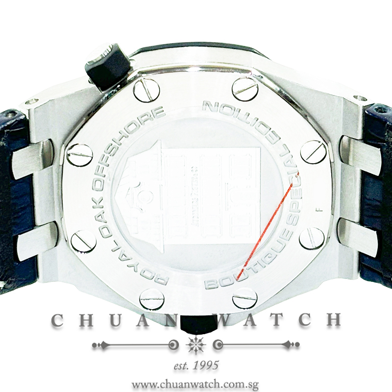 Audemars Piguet Royal Oak Offshore Scuba Boutique Blue Steel 42mm 15701ST (Limited Edition of 300 Pieces Only) - Image 2