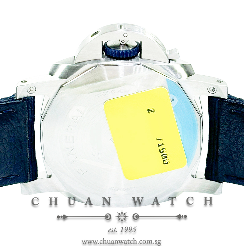 Panerai Luminor Marina Blu Profondo 1950 3-Days eSteel 44mm Pam 1157 Z - Image 2