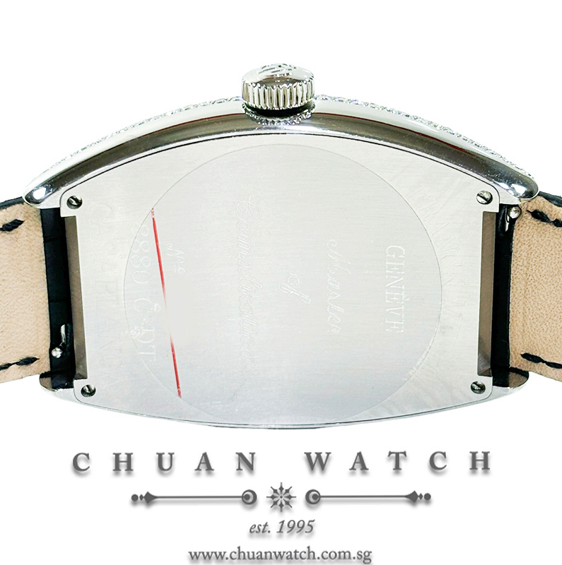 Franck Muller Casablanca Large Steel Custom-Set Paved Diamonds 8880 C DT - Discontinued - Image 2