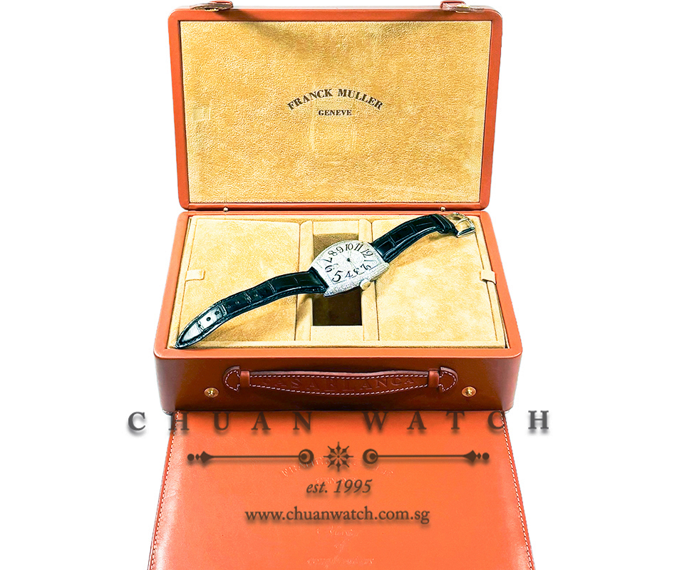Franck Muller Casablanca Large Steel Custom-Set Paved Diamonds 8880 C DT - Discontinued - Image 4