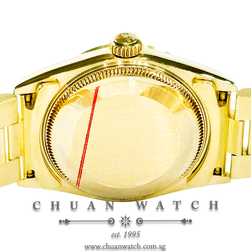 Rolex Boys' DateJust President Yellow Gold 31mm 78278 Champagne Jubilee Diamonds - Discontinued - Image 2