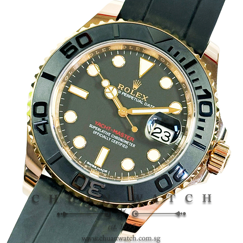 Rolex Gents' Yacht-Master Everose 40mm 116655 - Discontinued