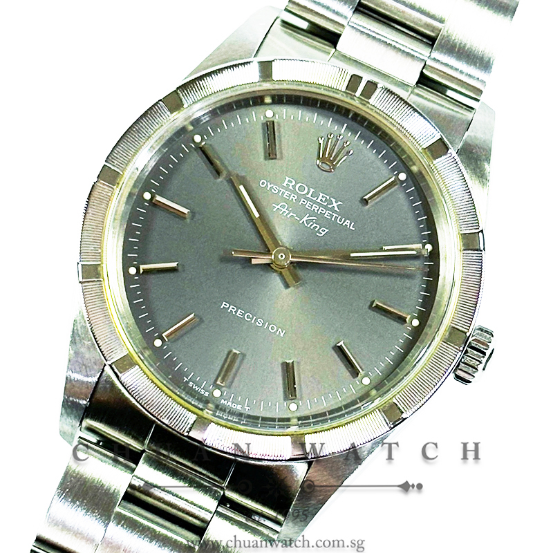 Rolex Oyster Perpetual Air-King 34mm 14010 Grey Index - Discontinued