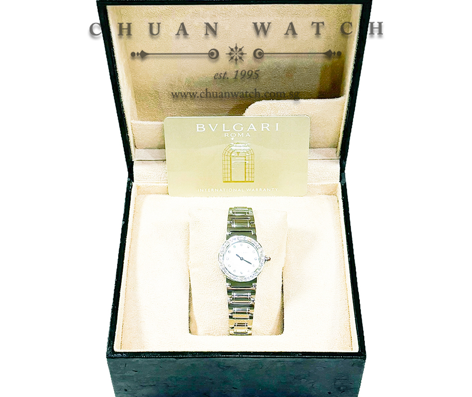 Bvlgari Bulgari Ladies' Quartz 26mm BBL26S White MOP Diamonds - Discontinued - Image 4